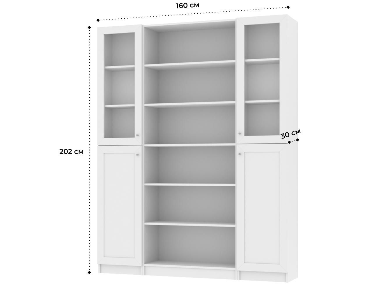 Книжный шкаф Билли 421 white ИКЕА (IKEA) изображение товара