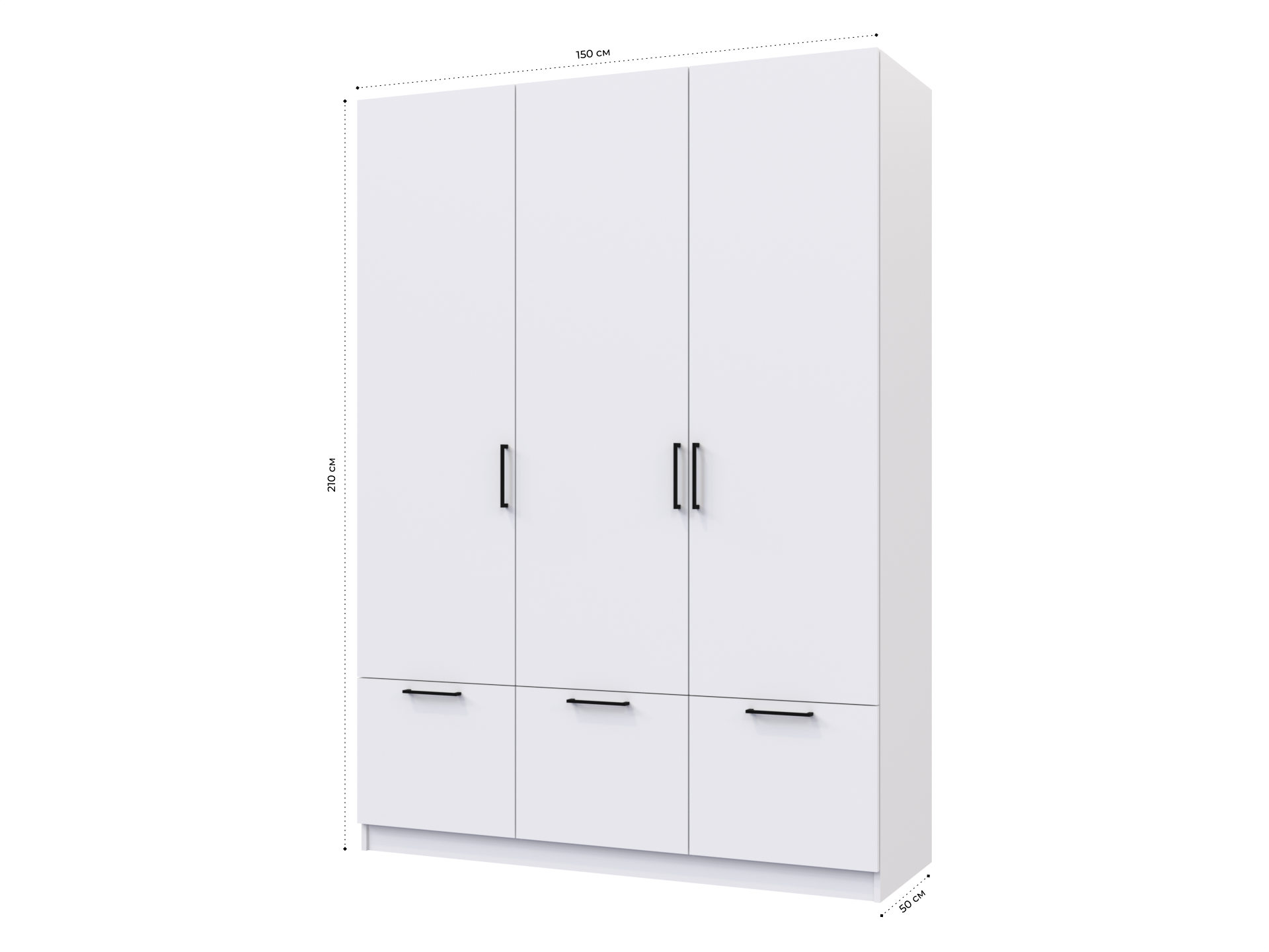 Распашной шкаф Пакс Рейнсвол 7 white ИКЕА (IKEA) изображение товара