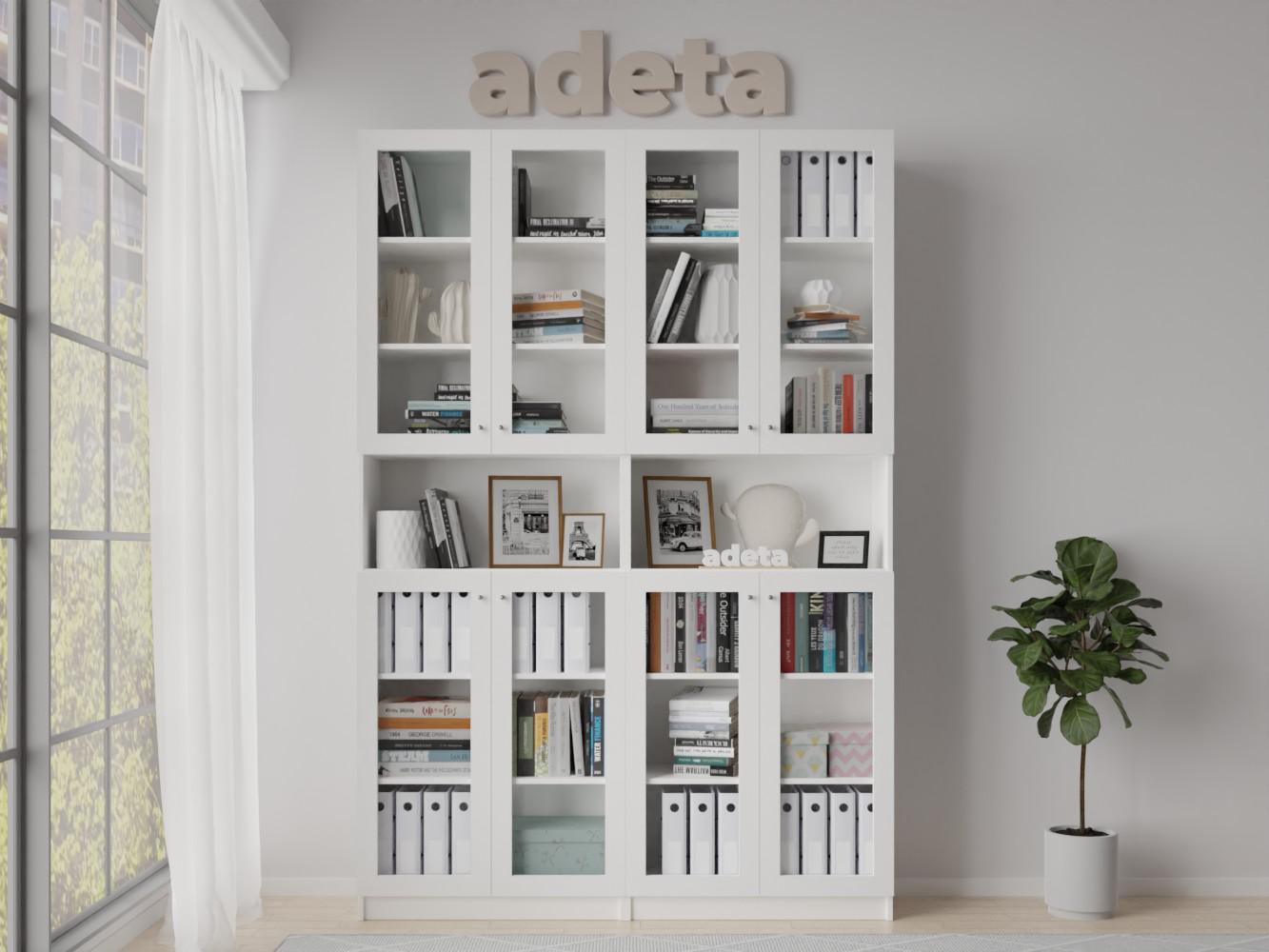 Книжный шкаф Билли 393 white ИКЕА (IKEA) изображение товара